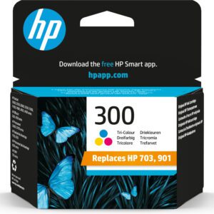 HP 300 - 4 ml - farve (cyan, magenta, gul) - original - blækpatron - for Deskjet F4210, F4213, F4230